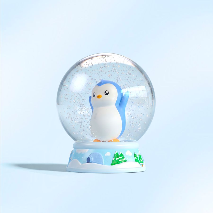 Pudgy Snowglobe, image 3 of 3